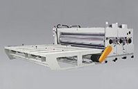 Máquina impresora ranuradora semiautomática